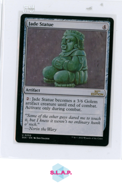 JADE STATUE WIZARDS OF THE COAST U 0250 MTG 30A 30TH EDITION ENGLISH - Image 1