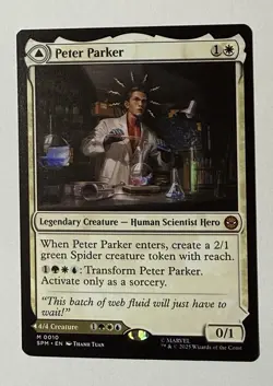 Peter Parker #10 (NM) Spider-Man SPM Magic MTG - Image 1