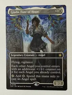 Giada, Font of Hope (Borderless) #298 (NM) Foundations FDN Magic MTG - Image 1