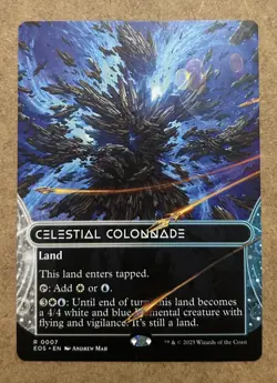 Celestial Colonnade - Borderless Edge of Eternities: Stellar Sights - NM MTG - Image 1