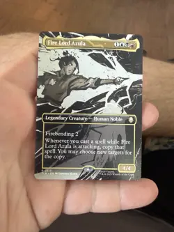 Fire Lord Azula (0313) (Borderless) Avatar: The Last Airbender Regular - Image 1