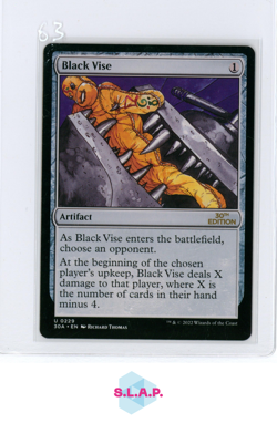 BLCK VISE WIZARDS OF THE COAST 0229 MTG 30TH ANN. EDITION EN - Image 1