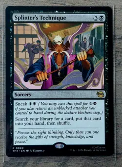 SPLINTERS TECHNIQUE - RARE - MTG x TMNT - Image 1