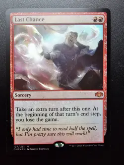 Last Chance Dominaria Remastered Foil - Image 1