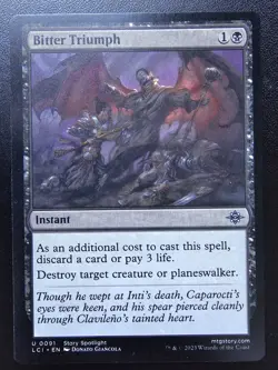 Bitter Triumph The Lost Caverns of Ixalan Regular - Image 1
