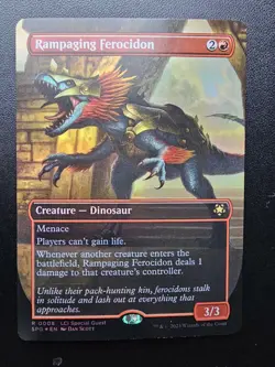 Rampaging Ferocidon (Borderless) Special Guests Foil - Image 1