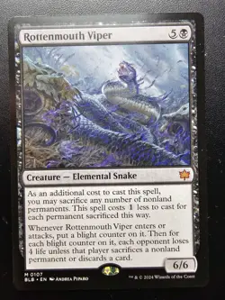 Rottenmouth Viper Bloomburrow Regular - Image 1