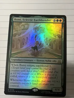 Bumi, Eclectic Earthbender Avatar: The Last Airbender: Eternal-Legal Foil - Image 1