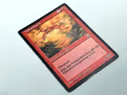 MTG - PORTAL (BB/'97) - VOLCANIC DRAGON - VULKANDRACHE / RARE / LIGHT PLAYED /EX - Image 3