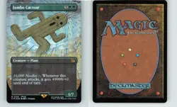 Jumbo Cactuar (Borderless) 343 Rare FINAL FANTASY Magic: The Gathering Foil NM - Image 3