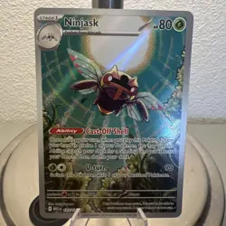 Pokemon TCG Ninjask Illustration Rare Card #137/132 - Image 1