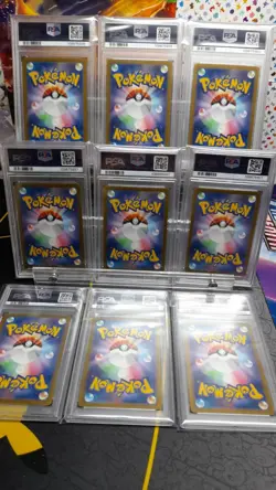 Pokemon tcg PSA 10 Eeveelutions part SEQUENTIAL X9 Terastal Festival ex SAR - Image 2