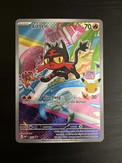 Pokemon First Partner Illustration Alola Gen 7 Starters MINT - Image 2