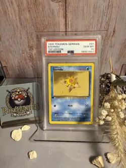 Pokemon Sterndu 1st Edition Base Set PSA 10 GEM MINT DE Vintage - Image 1
