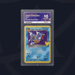 Ace 10 Pokemon Dark Gyarados Holo 8/82 Celebrations Classic Collection GEM MINT - Image 1