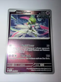 Iron Valiant 79/162 Pokemon TCG S&V Miscellaneous Promo Cosmos Holo NM - Image 1