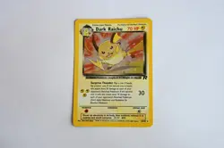 Dark Raichu Holo 83/82 Team Rocket Secret Rare Pokemon Card WOTC - Image 1