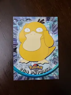 MP! BLACK Topps 1999 Psyduck #54 Pokemon TV Animation Edition Series 1 - Image 1