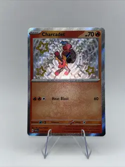 Charcadet 114/091 - Pokemon TCG - Paldean Fates Shiny Rare Holo - Image 1