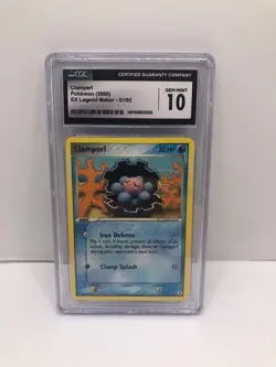 Clamperl 2006 Pokemon EX Legend Maker Common #51 CGC 10 GEM MINT - Image 1