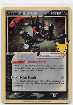 GRENINJA STAR SWSH144 HOLO PROMO SWORD & SHIELD PROMO POKEMON - Image 2