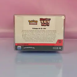 151 MEW BOOSTERBUNDLE POKEMON KARMSIN & PURPUR 2023 GERMAN OVP SEALED - Image 5