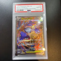 Pokemon TCG Mega Latias EX Sir 181/132 Mega Evolutions PSA 10 Gem Mint - Image 1