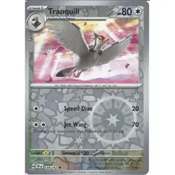 Pokemon TCG: Temporal Forces - Reverse Holo - 134/162 - Tranquill - Image 1