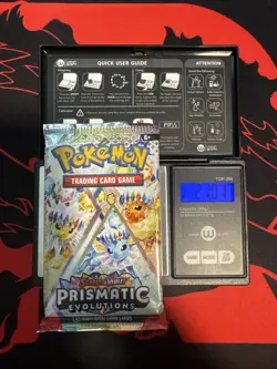 21.01g Light - Pokemon TCG S&V - Prismatic Evolution Booster Pack! Semi GOD U - Image 1