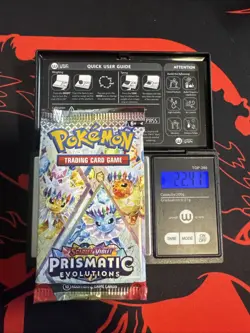 22.41g Heavy - Pokemon TCG S&V - Prismatic Evolution Booster Pack! Semi GOD U - Image 1