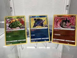 2022 Pokemon Go 004 011 018 Radiant Venusaur Charizard Blastoise Raw Starter Set - Image 1
