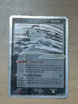 Pokemon TCG Absol ex EX Power Keepers 92 Holo Rare EX - HP - Image 1