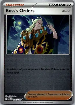 Boss's Orders 114/132 Uncommon Mega Evolution Pokemon Reverse Holo Near Mint - Image 1