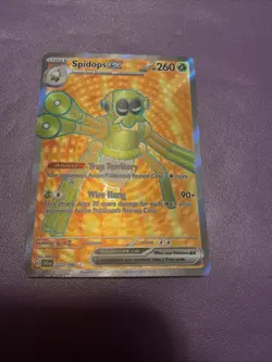 Pokemon Spidops ex 223/198 Base Set Scarlet & Violet Ultra Rare Full Art NM/MT - Image 1