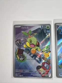 Pokemon First Partner Sinnoh Set: Turtwig Chimchar Piplup - NM - Image 2