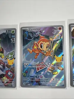 Pokemon First Partner Sinnoh Set: Turtwig Chimchar Piplup - NM - Image 3