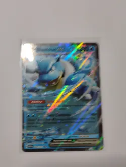 Pokemon TCG Scarlet&Violet 151 Blastoise Ex Holo Double Rare 009/165 - Image 2