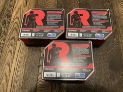 Pokemon TCG ~ 3x Empty Team Rocket Tins ~ Mewtwo, Nidoking, & Persian (No Packs) - Image 2