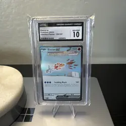 CGC 10 Eiscue ex 222/197 Special illustration Rare Pokemon SWSH Obsidian Flames - Image 1