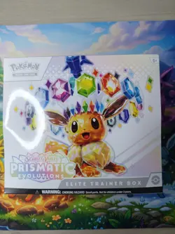 Pokemon TCG Sealed Prismatic Evolutions ETB (Read Description) - Image 1