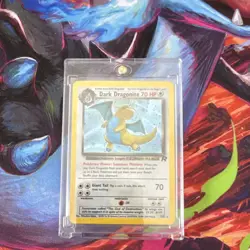 Pokemon Dark Dragonite Holo Rare Team Rocket 70 HP Unlimited 5/82 Stage 2 - Image 3