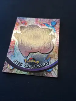 Pokemon Clefairy Topps Series 1 Foil - Image 3