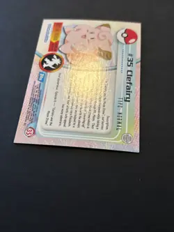 Pokemon Clefairy Topps Series 1 Foil - Image 5