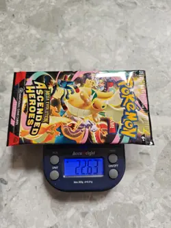 HEAVY! 22.63g Pokemon TCG Ascended Heroes Booster Pack (SEALED) god packU - Image 1
