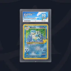 Ace 10 Pokemon Blastoise Holo 2/102 Celebrations Classic Collection GEM MINT - Image 1