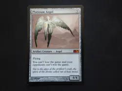 Platinum Angel MP [Magic 2011 M11] Mtg Magic Free Tracking! - Image 1
