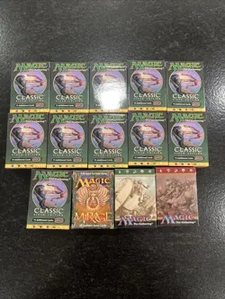 Lot Of 14 Magic The Gathering Starter Box Sixth Edition Mirage Mtg Mint 742818065214 - Image 1
