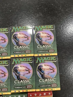 Lot Of 14 Magic The Gathering Starter Box Sixth Edition Mirage Mtg Mint 742818065214 - Image 4