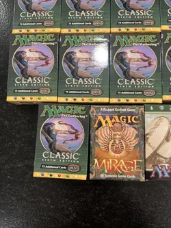 Lot Of 14 Magic The Gathering Starter Box Sixth Edition Mirage Mtg Mint 742818065214 - Image 5