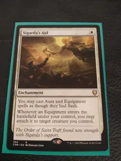 MTG Sigarda's Aid nm rare 384 - Image 1